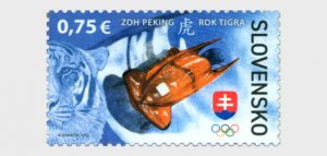 2022 Slovakia Beijing Winter Olympic Games (Scott NA) MNH