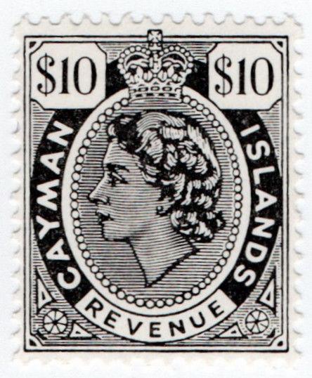 (I.B) Cayman Islands Revenue : Duty Stamp $10