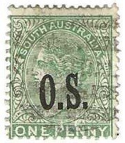 South Australia, O68, used. 1896,  (a377)