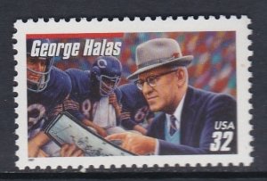 3150 George Halas MNH