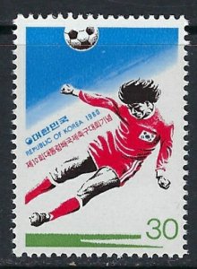 South Korea 1268 MNH 1981 Soccer (ak3593)