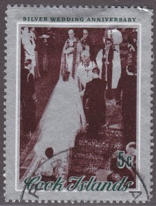 Cook Islands 335 Silver Wedding 1972