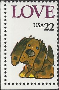 # 2202 MINT NEVER HINGED LOVE PUPPY