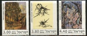 ISRAEL Scott 682-684 MNH** 1978 ART set without tabs