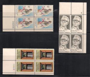 Lot #2664 U.S. Plate Blocks Starting @ Face