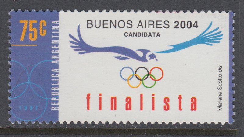 Argentina 1965 Olympics MNH VF