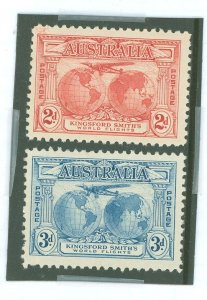 Australia  #104-105 Unused Single