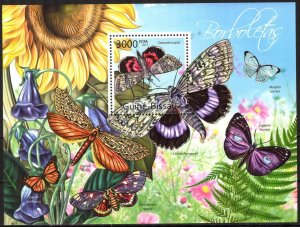 Guinea Bissau 2011 Butterflies S/S MNH