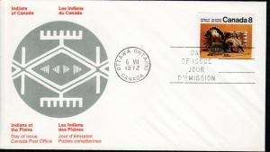 Canada 1972 FDC Indians of Canada!