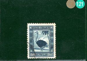 Italy Colonies SOMALIA Stamp Scott.151 2.55L (1932) OSTRICH Used c$110 GGREEN121 