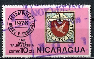 Nicaragua; 1976: Sc. # 1043: Used Single Stamp