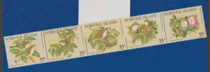 Norfolk Island Scott #287 Stamp - Mint NH Strip of 5