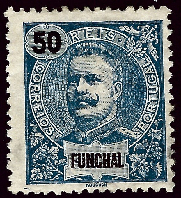 Funchal Portugal Sc#24 Mint F-VF hr...Popular Country!