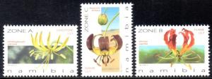 Namibia - 2017 Flame Lilies Set MNH**