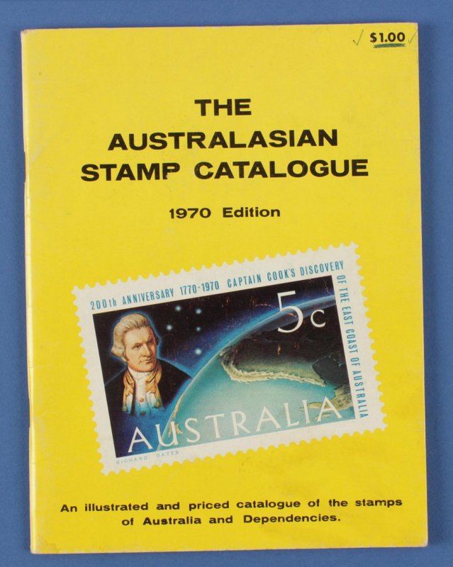 AUSTRALIA : 1970 Australian Stamp Catalogue inc States & Territories