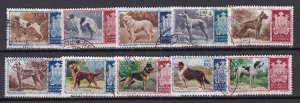 1956 - SAN MARINO - DOGS - Scott #375-384 - Used