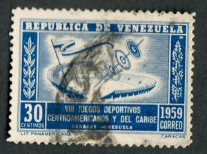 Venezuela #738 used single