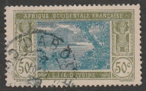 Ivory Coast #64 Mint Hinged Single Stamp (U3)