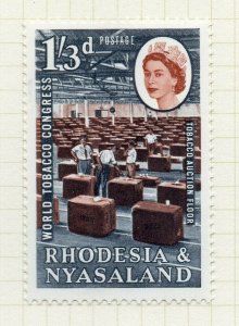 Rhodesia Nyasaland 1963 Early Issue Fine Mint Hinged 1S.3d. NW-189559 