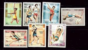 Vietnam 1299-1305 MNH 1983 Sports