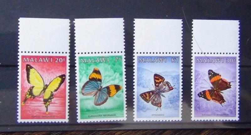 Malawi 1984 Butterflies set MNH