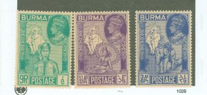 Burma (Myanmar) #66-67/69  Single