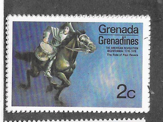 Grenada Grenadines #93 Americn Revolution (MNH) CV$0.25