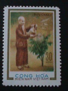 ​VIETNAM-1970-SC#27-30 HO CHI-MINH 80TH YEARS OLD BIRTHDAY VF-54 YEARS OLD