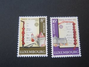 Luxembourg 1982 Sc 672-73 set MNH