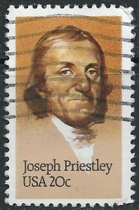 US ~ Scott # 2038 ~ Used ~ Joseph Priestley