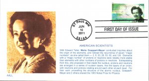 #4543 Maria Goeppert Mayer AALL FDC