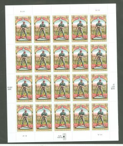 United States #4341 Mint (NH) Souvenir Sheet (Baseball)