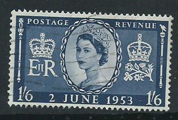 GB QE II  SG 535 Fine Used