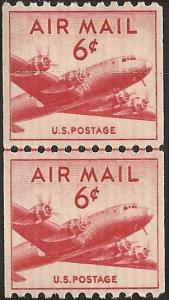 # C41 MINT NEVER HINGED DC-4 SKYMASTER