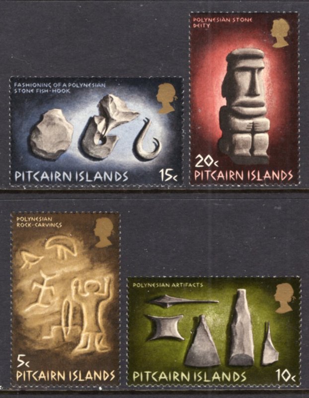 Pitcairn Islands 119-122 MNH VF