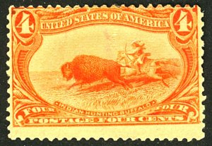 U.S. #287 MINT OG HR