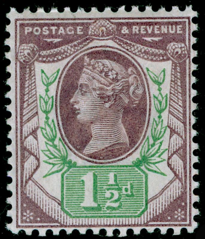 SG198, 1½d dull purple & green, NH MINT. Cat £25.