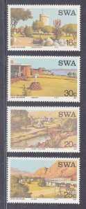 South West Africa Scott #586-589 MNH