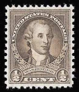 704 1/2 cent Washington, Stamp Mint OG NH EGRADED XF 90 XXF