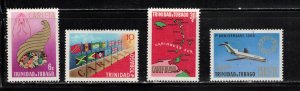 TRINIDAD & TOBAGO Scott # 162-5 MH - CARIFTA 1st Anniversary
