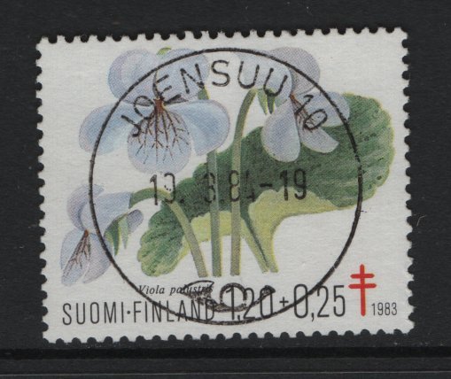 Finland   #B231 used  1983  forest and wetland plants  1.20m