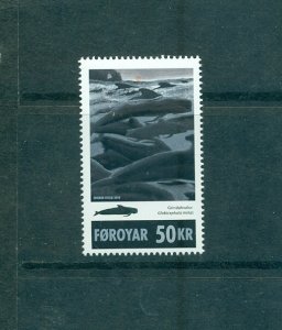 Faroe Is. - Sc# 524. 2010 Whales. MNH $15.00.