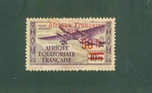 FRENCH EQUATORIAL AFRICA C15 USED  CV$ 12.00 BIN$ 5.50