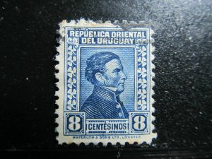 Uruguay 1928-43 8c fine used A4P41F166-