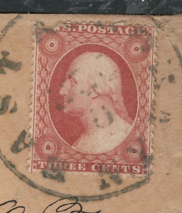 USA 1871 #41 ON COVER(SAME CITY), EAST OTTO, N.Y.,ADDRESSED TO Mrs SARAH YUTHILL