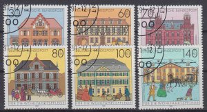 Germany 1991 Mi#1563-1568 used CV€10.00 (BU1151)