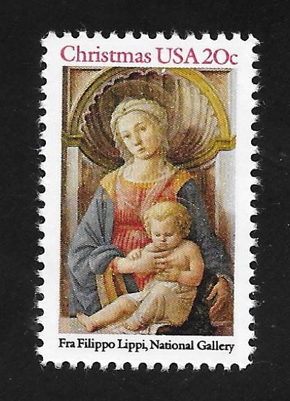 SC# 2107 - (20c) - Madonna and Child - MNH Single