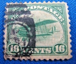 UNITED STATES 1918  -  SCOTT #C2      USED       (U26)