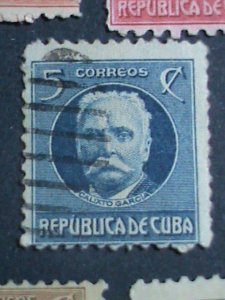​CUBA-1917-SC#264//279-13 OVER 100 YEARS OLD CUBA FAMOUS PERSONS USED STAMPS