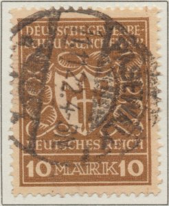 Germany Deutsches Reich Munich Exhibition Weimar Republic 10 Mk SG #202 1922